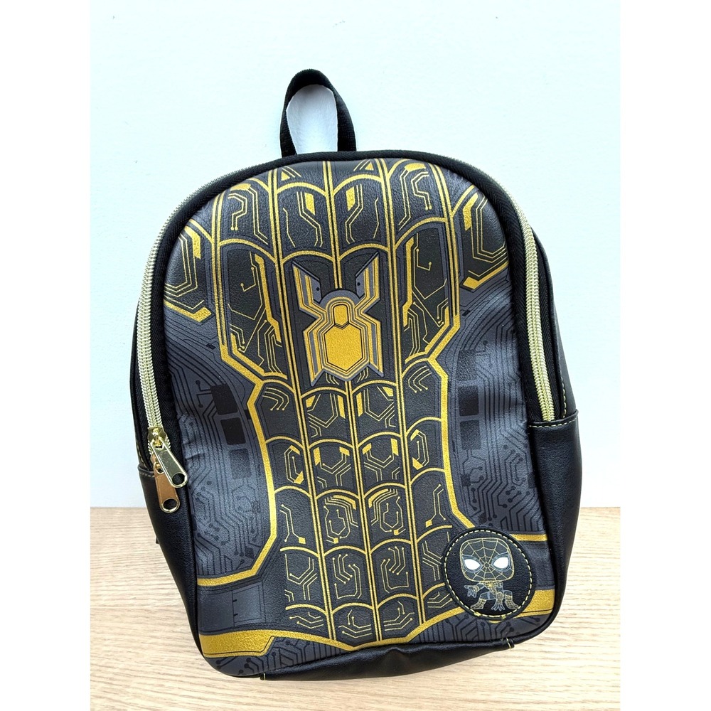 Funko Marvel Spider-Man Black Gold Mini Backpack‎ Cosplay